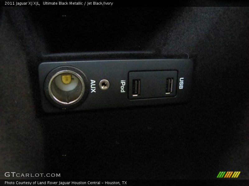 Ultimate Black Metallic / Jet Black/Ivory 2011 Jaguar XJ XJL