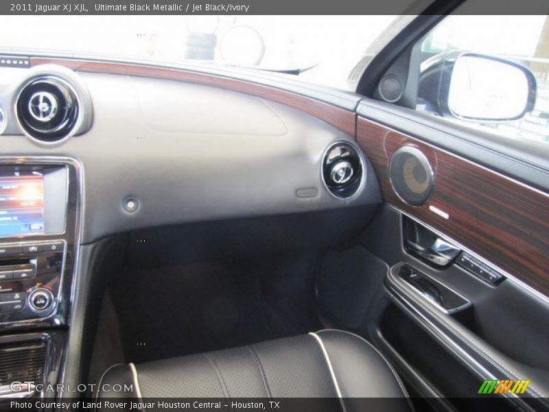 Ultimate Black Metallic / Jet Black/Ivory 2011 Jaguar XJ XJL