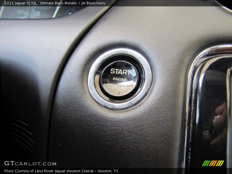 Ultimate Black Metallic / Jet Black/Ivory 2011 Jaguar XJ XJL