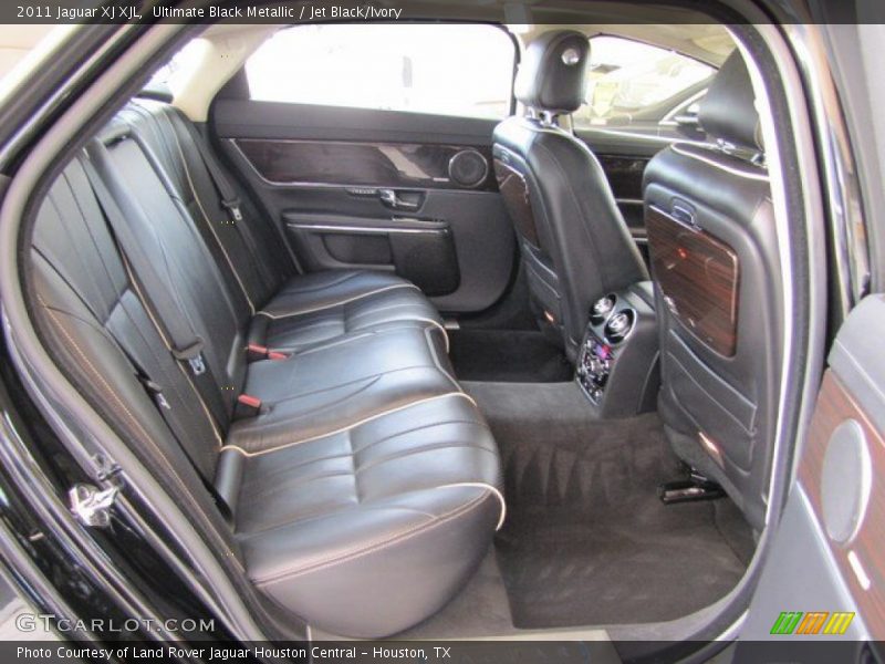 Ultimate Black Metallic / Jet Black/Ivory 2011 Jaguar XJ XJL