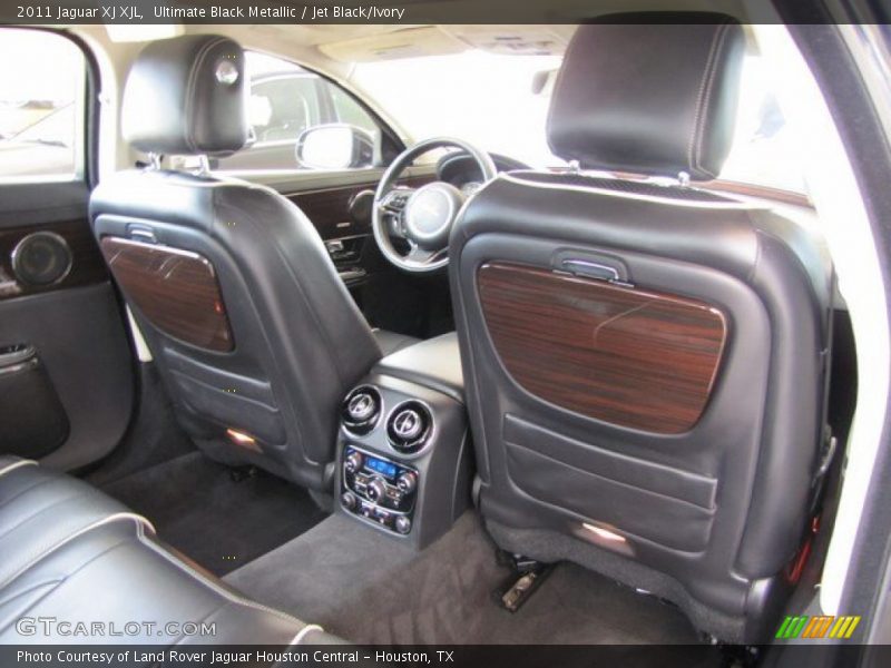 Ultimate Black Metallic / Jet Black/Ivory 2011 Jaguar XJ XJL
