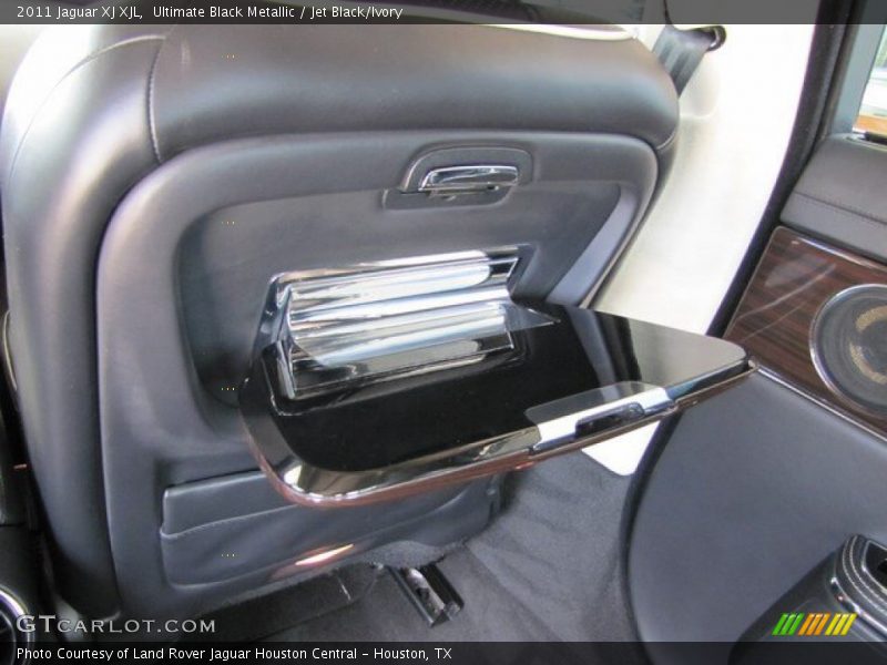 Ultimate Black Metallic / Jet Black/Ivory 2011 Jaguar XJ XJL