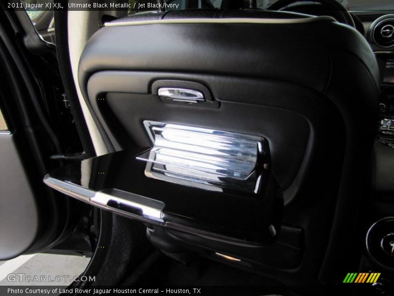 Ultimate Black Metallic / Jet Black/Ivory 2011 Jaguar XJ XJL
