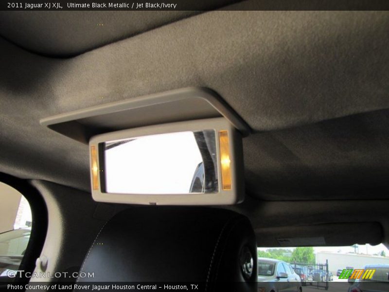 Ultimate Black Metallic / Jet Black/Ivory 2011 Jaguar XJ XJL