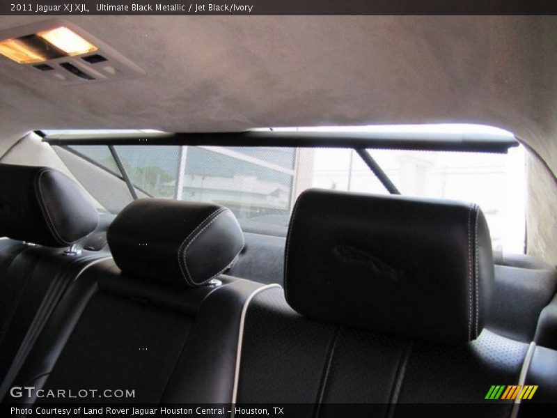 Ultimate Black Metallic / Jet Black/Ivory 2011 Jaguar XJ XJL