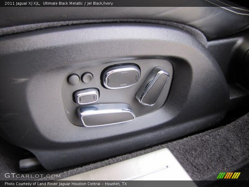 Ultimate Black Metallic / Jet Black/Ivory 2011 Jaguar XJ XJL