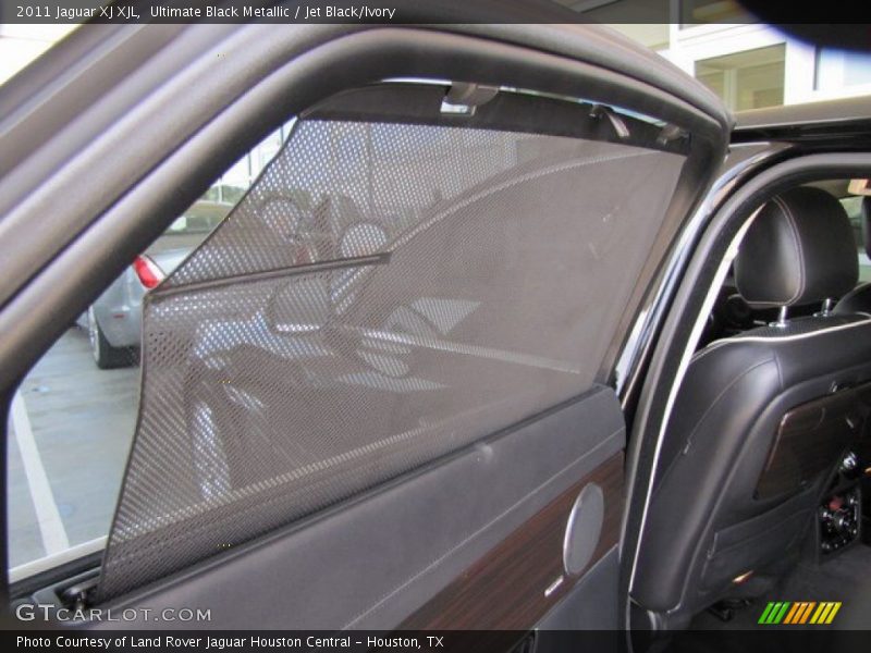 Ultimate Black Metallic / Jet Black/Ivory 2011 Jaguar XJ XJL