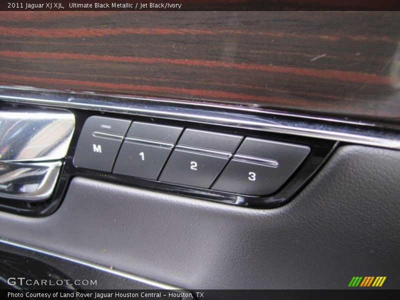 Ultimate Black Metallic / Jet Black/Ivory 2011 Jaguar XJ XJL
