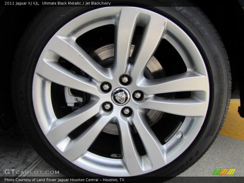Ultimate Black Metallic / Jet Black/Ivory 2011 Jaguar XJ XJL