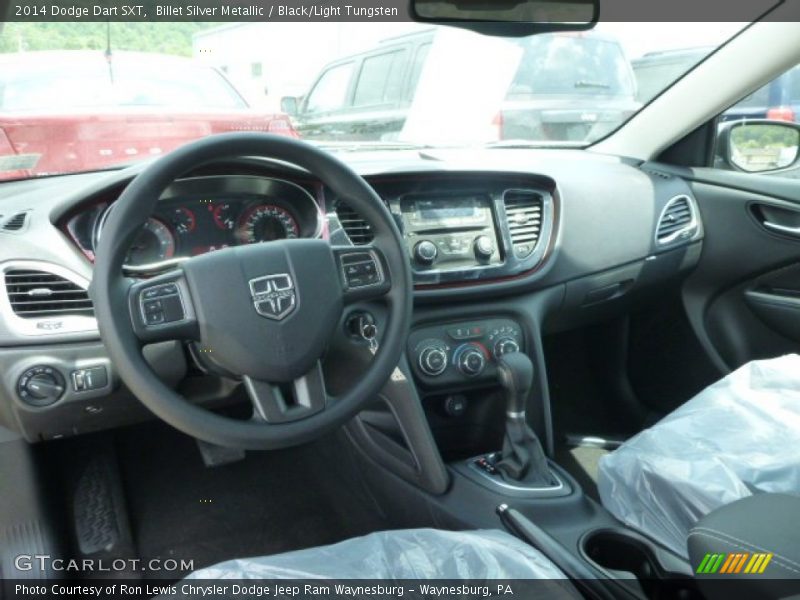 Billet Silver Metallic / Black/Light Tungsten 2014 Dodge Dart SXT
