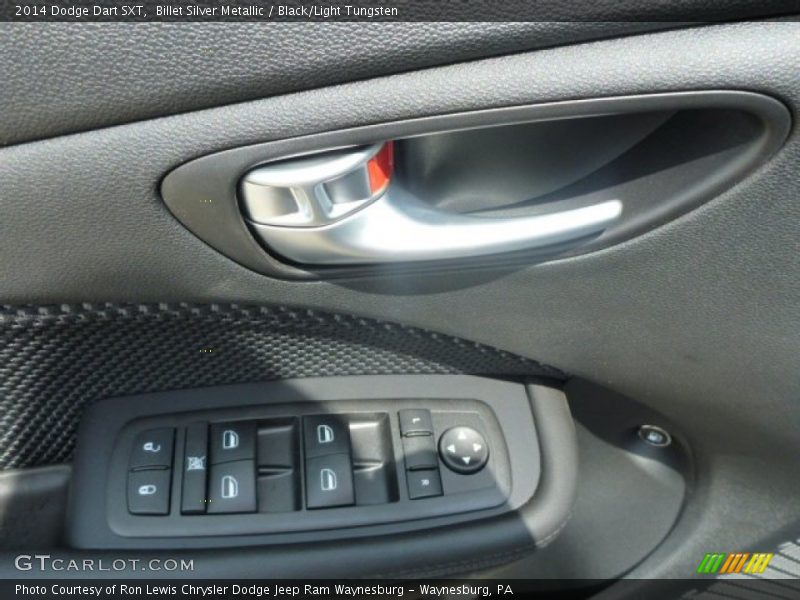Billet Silver Metallic / Black/Light Tungsten 2014 Dodge Dart SXT