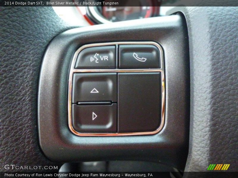 Billet Silver Metallic / Black/Light Tungsten 2014 Dodge Dart SXT