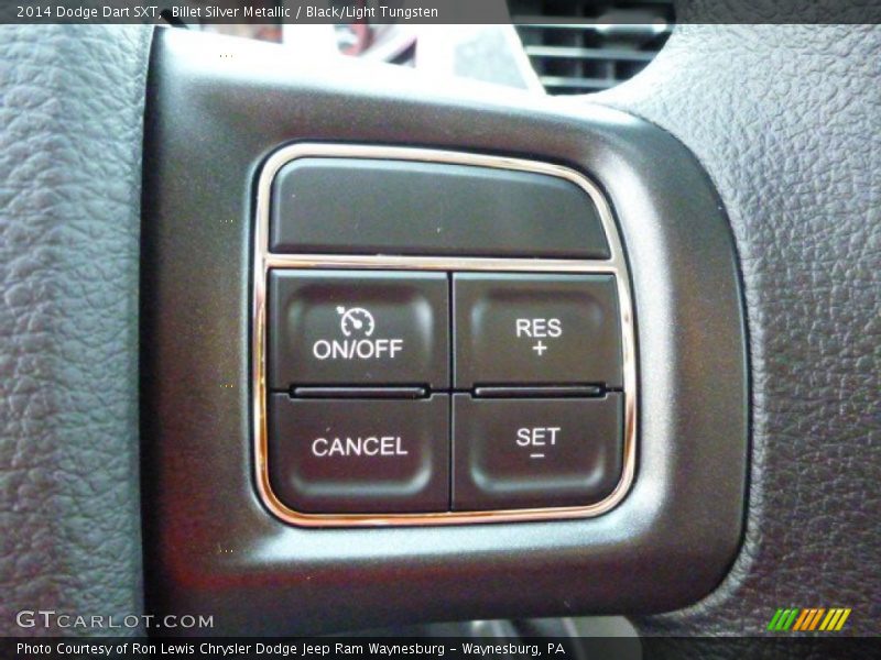 Billet Silver Metallic / Black/Light Tungsten 2014 Dodge Dart SXT