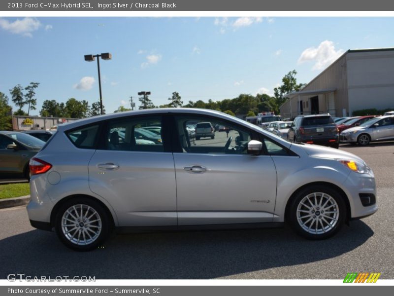 Ingot Silver / Charcoal Black 2013 Ford C-Max Hybrid SEL