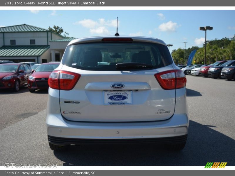 Ingot Silver / Charcoal Black 2013 Ford C-Max Hybrid SEL