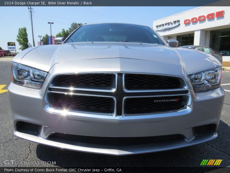Billet Silver Metallic / Black 2014 Dodge Charger SE