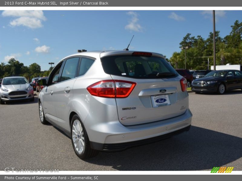 Ingot Silver / Charcoal Black 2013 Ford C-Max Hybrid SEL