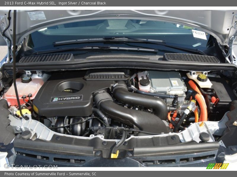 Ingot Silver / Charcoal Black 2013 Ford C-Max Hybrid SEL
