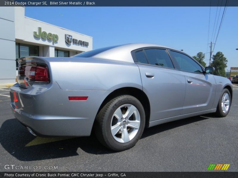 Billet Silver Metallic / Black 2014 Dodge Charger SE