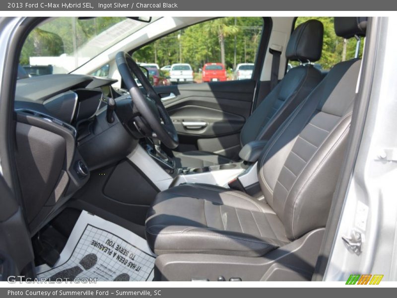 Ingot Silver / Charcoal Black 2013 Ford C-Max Hybrid SEL