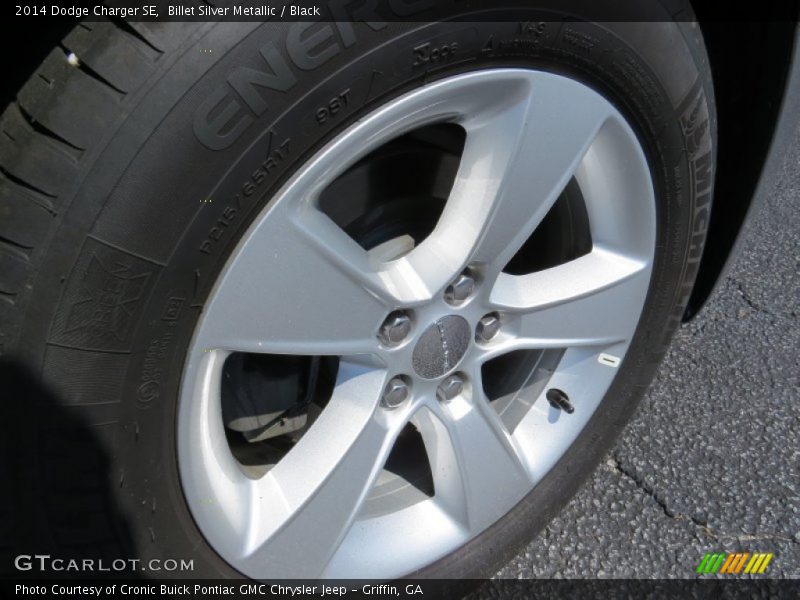 Billet Silver Metallic / Black 2014 Dodge Charger SE