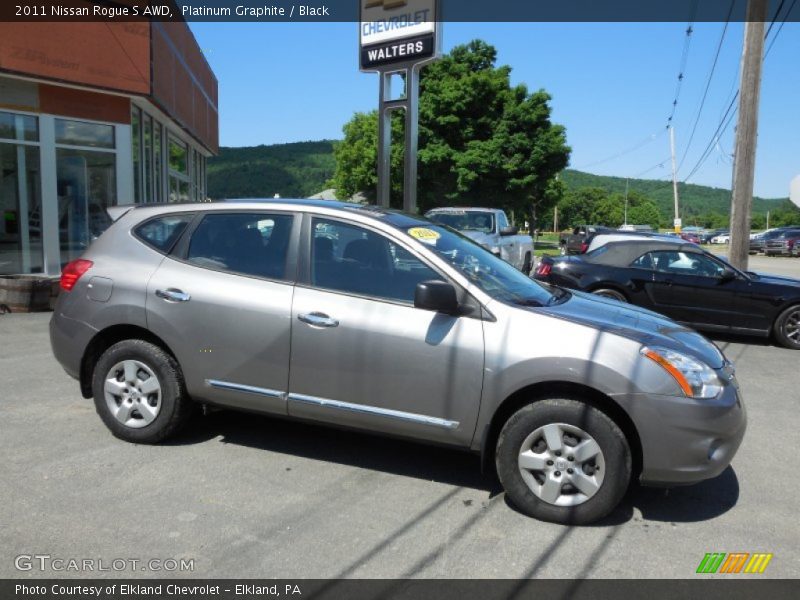 Platinum Graphite / Black 2011 Nissan Rogue S AWD