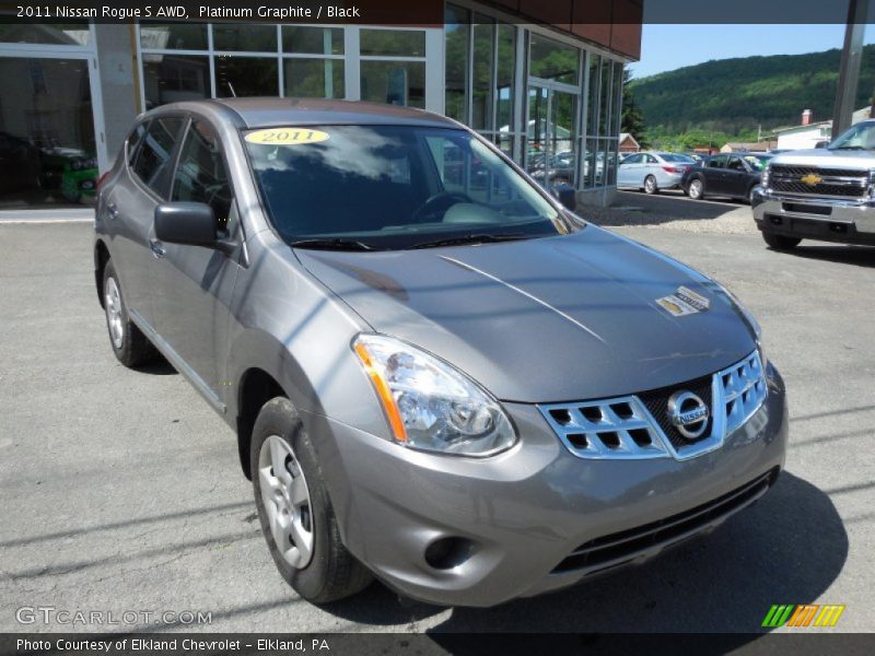 Platinum Graphite / Black 2011 Nissan Rogue S AWD