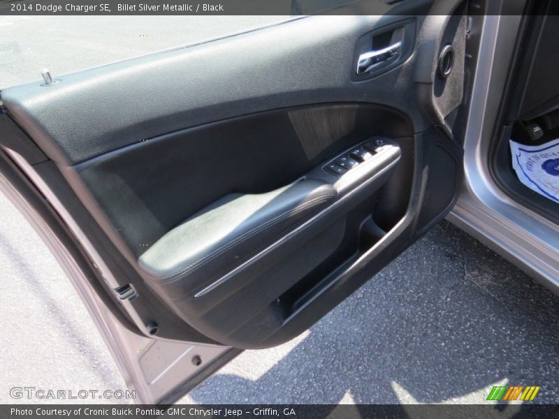 Billet Silver Metallic / Black 2014 Dodge Charger SE