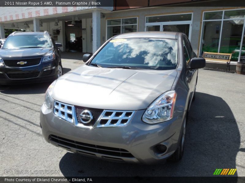 Platinum Graphite / Black 2011 Nissan Rogue S AWD