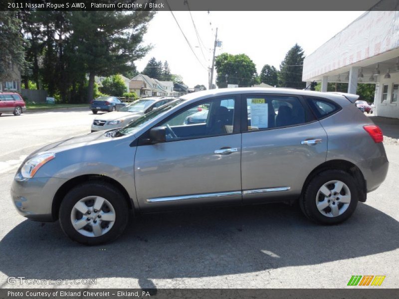 Platinum Graphite / Black 2011 Nissan Rogue S AWD
