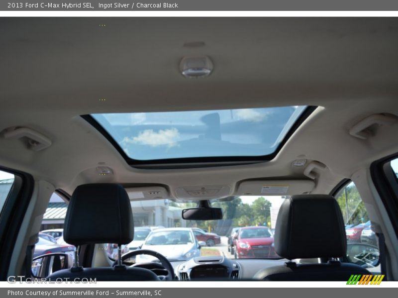 Ingot Silver / Charcoal Black 2013 Ford C-Max Hybrid SEL