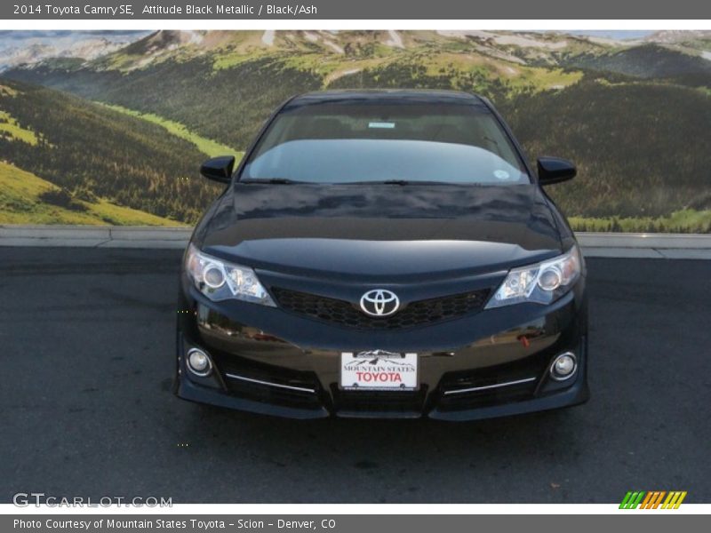 Attitude Black Metallic / Black/Ash 2014 Toyota Camry SE