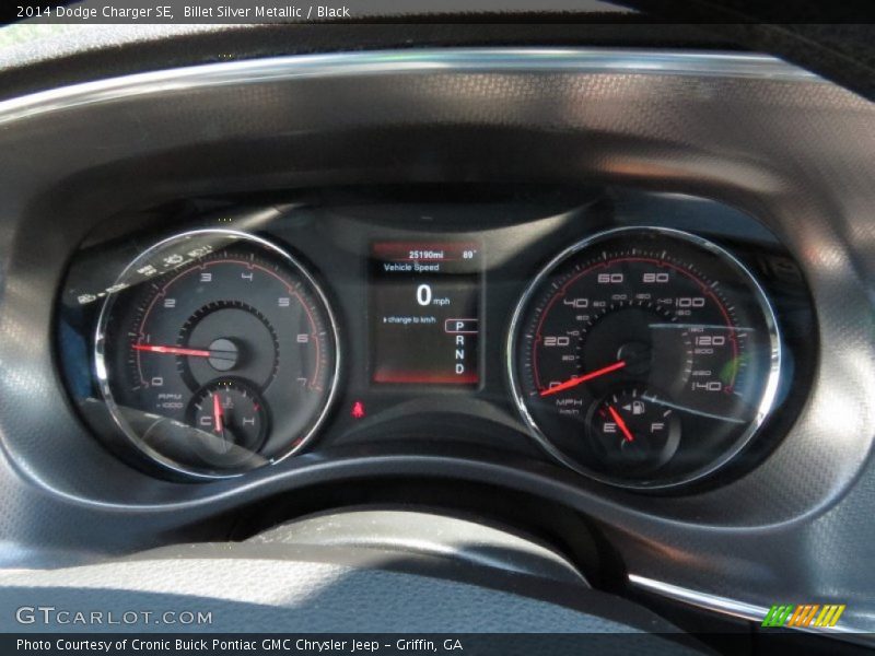 Billet Silver Metallic / Black 2014 Dodge Charger SE