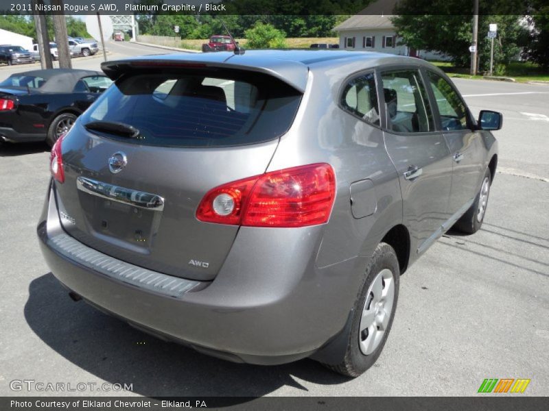 Platinum Graphite / Black 2011 Nissan Rogue S AWD
