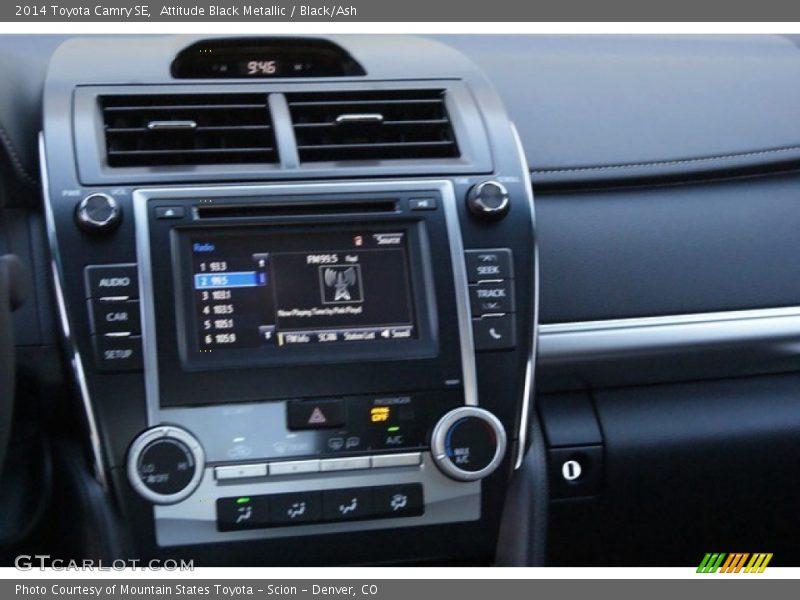Attitude Black Metallic / Black/Ash 2014 Toyota Camry SE