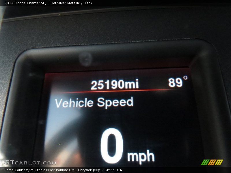 Billet Silver Metallic / Black 2014 Dodge Charger SE