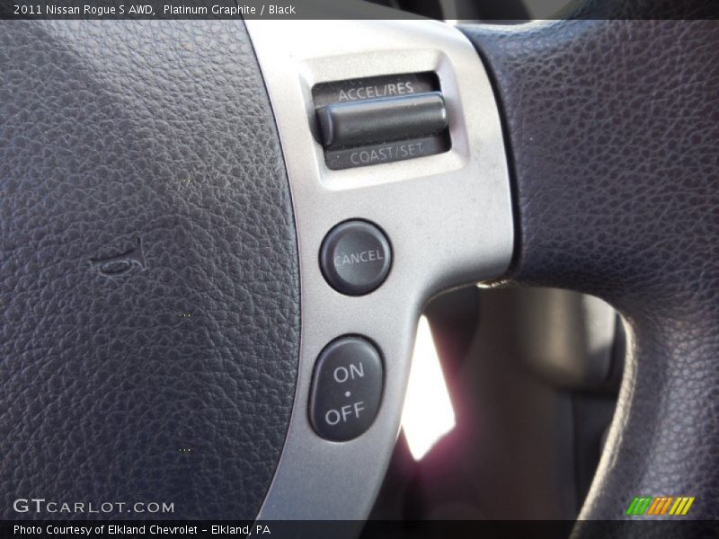 Platinum Graphite / Black 2011 Nissan Rogue S AWD
