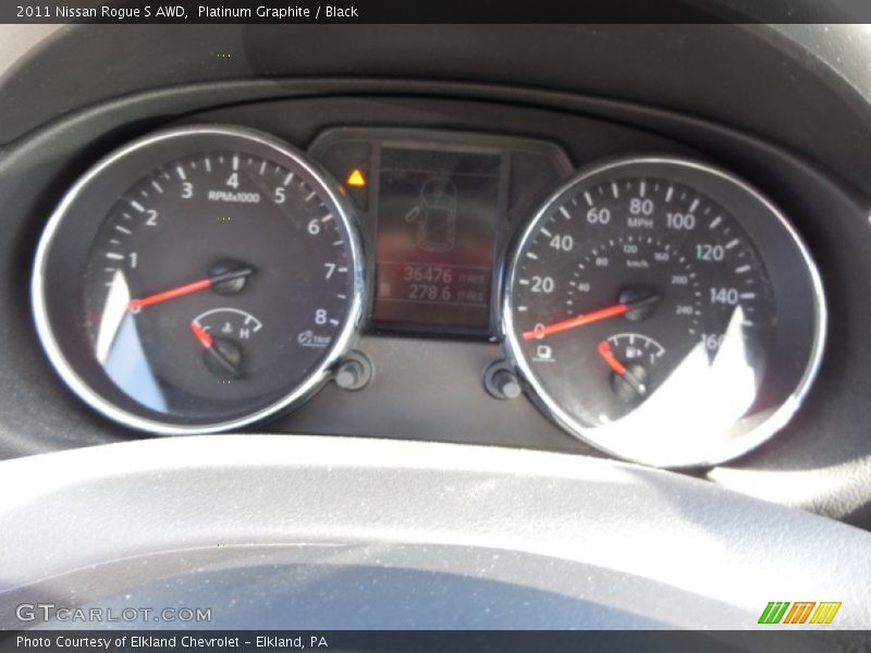 Platinum Graphite / Black 2011 Nissan Rogue S AWD