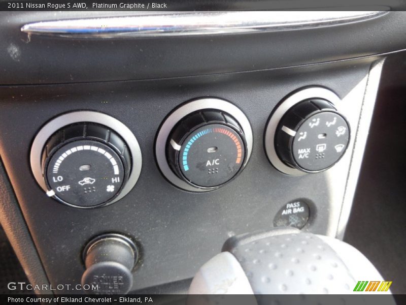 Platinum Graphite / Black 2011 Nissan Rogue S AWD