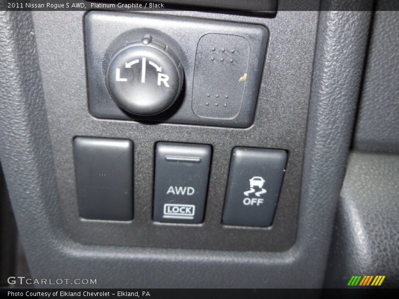 Platinum Graphite / Black 2011 Nissan Rogue S AWD