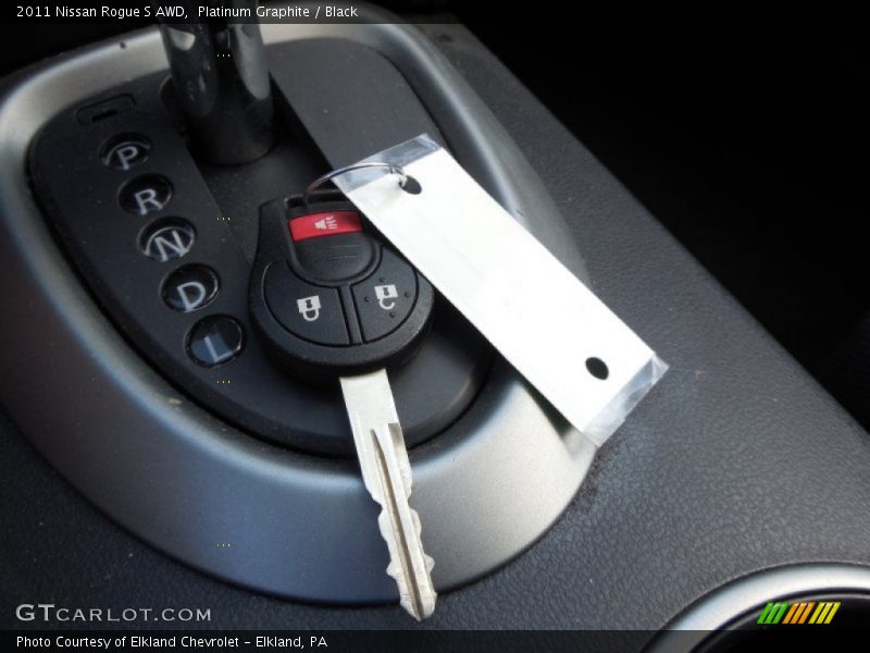 Platinum Graphite / Black 2011 Nissan Rogue S AWD