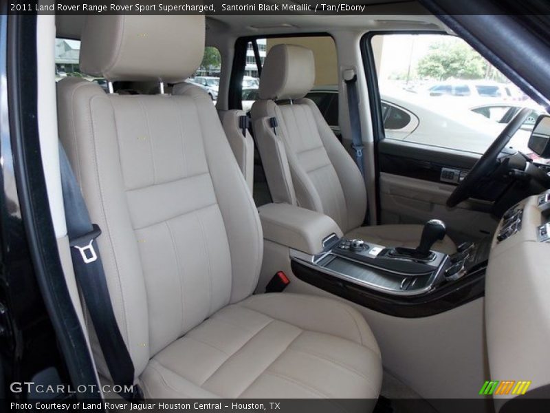 Santorini Black Metallic / Tan/Ebony 2011 Land Rover Range Rover Sport Supercharged