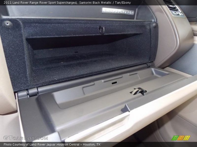 Santorini Black Metallic / Tan/Ebony 2011 Land Rover Range Rover Sport Supercharged