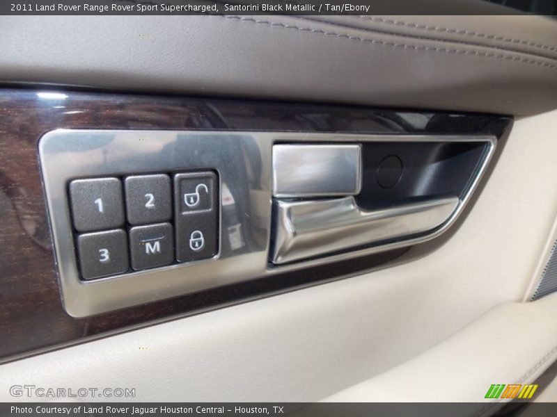 Santorini Black Metallic / Tan/Ebony 2011 Land Rover Range Rover Sport Supercharged