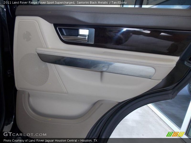 Santorini Black Metallic / Tan/Ebony 2011 Land Rover Range Rover Sport Supercharged