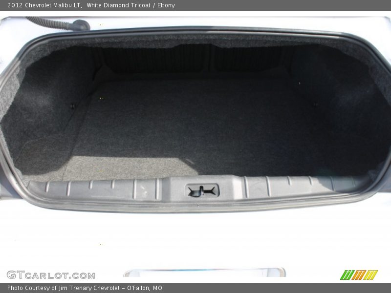 White Diamond Tricoat / Ebony 2012 Chevrolet Malibu LT