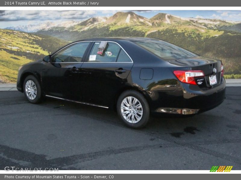 Attitude Black Metallic / Ivory 2014 Toyota Camry LE