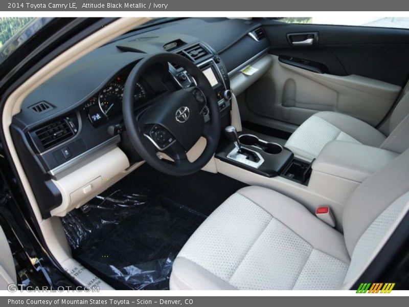 Attitude Black Metallic / Ivory 2014 Toyota Camry LE