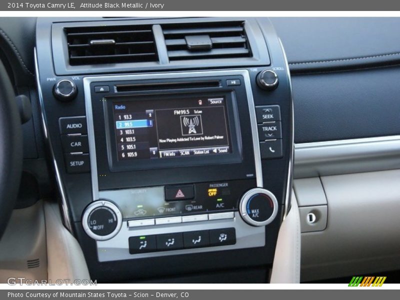 Attitude Black Metallic / Ivory 2014 Toyota Camry LE
