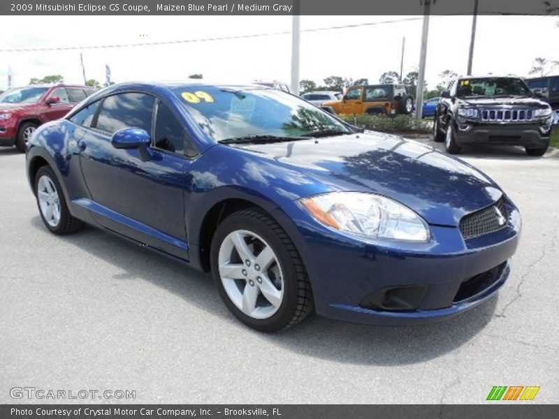 Front 3/4 View of 2009 Eclipse GS Coupe